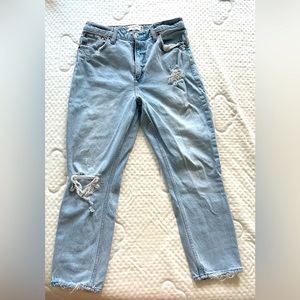 Abercrombie and Fitch “The mom high rise” size 4 jeans